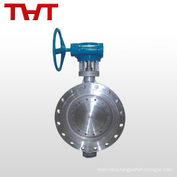 Easy to use flange triple offset hard butterfly valve connection dimensions